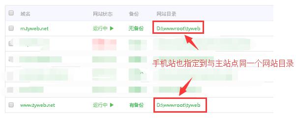 手机站域名的正确配置方式(图4)