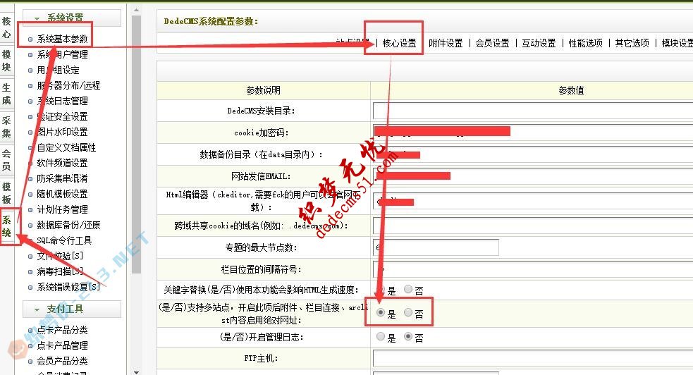 织梦绝对地址