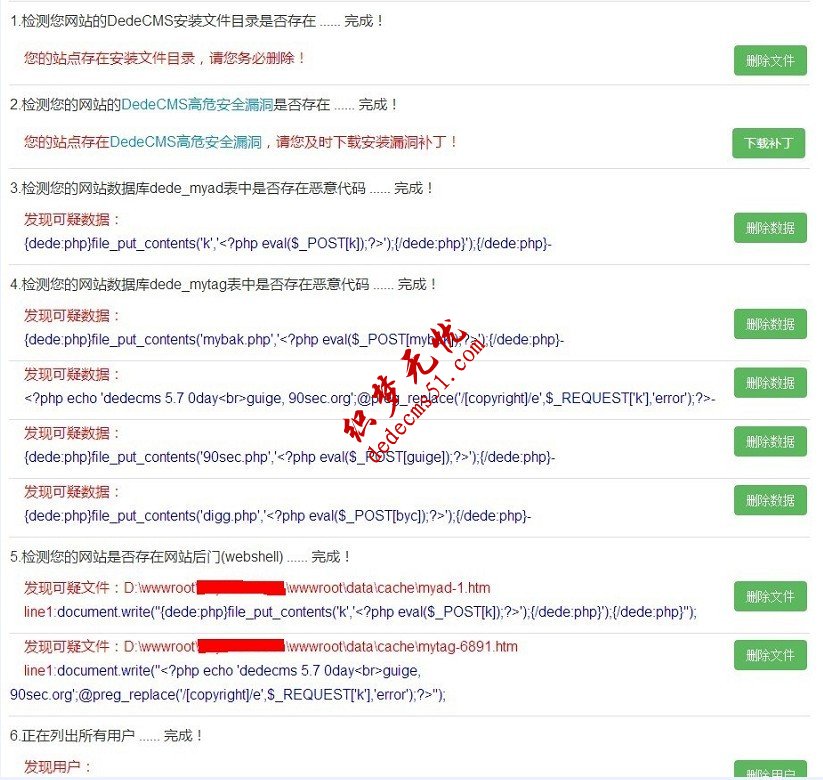 DedeCMS网站老是中毒怎么办呢?(图1)