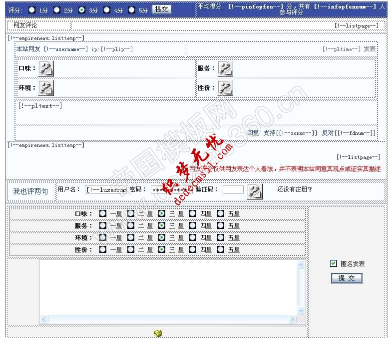 帝国CMS 6.0功能解密之评论自定义字段(图4)