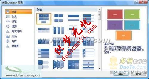 PowerPoint2007将列表文字变图形(图4)