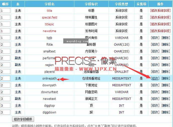 帝国CMS多集播放地址方法