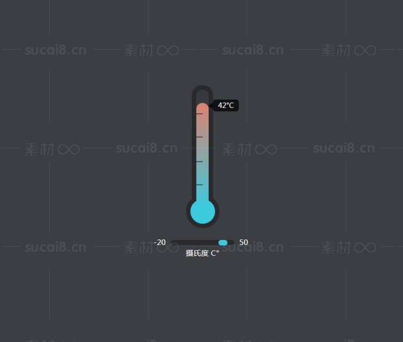 CSS3温度计互动效果(图1)