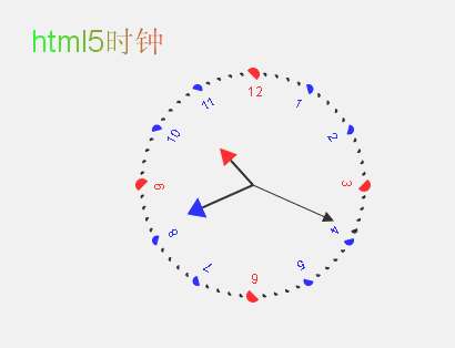 html5数字时钟_html5电子时钟_html5时钟效果代码