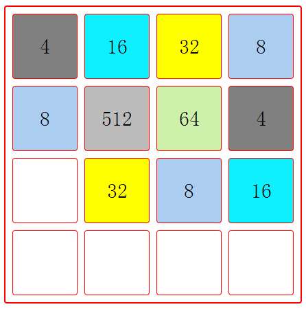 jquery html5制作2048游戏在线玩_2048小游戏源码下载