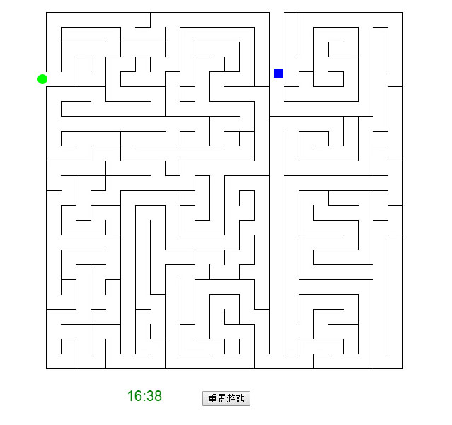 html5的迷宫网页游戏代码
