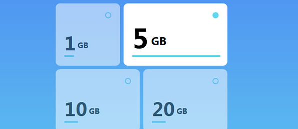 CSS+Flexible Box弹性布局模块切换效果