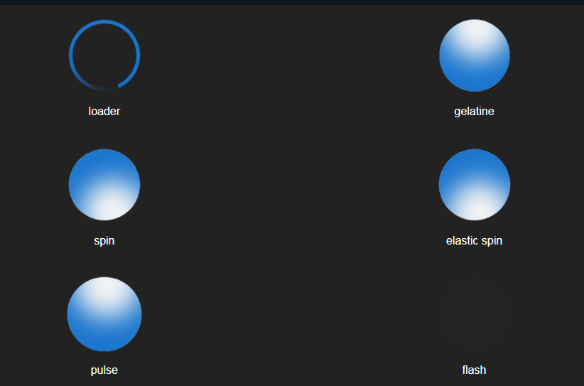 CSS3球状网页加载动画图标特效