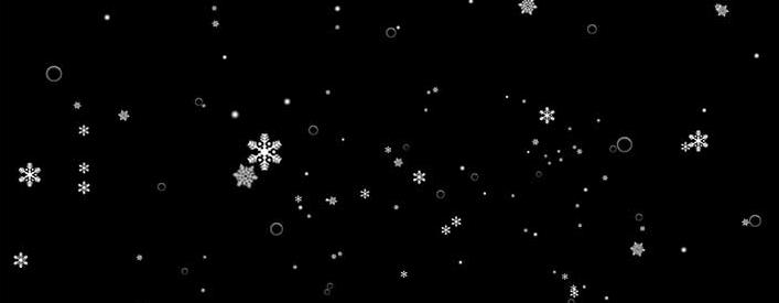 jQuery+three.js+CSS3雪花飘落动画效果