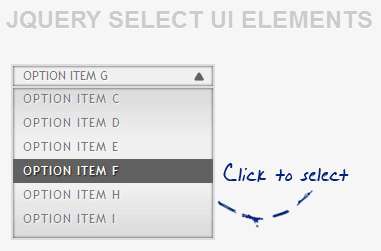 jQuery select选中点击下拉框美化UI元素设计(图1)