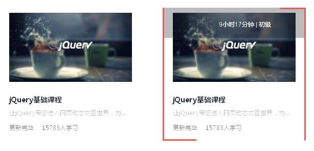 jQuery hover鼠标经过图片动画边框显示代码(图1)