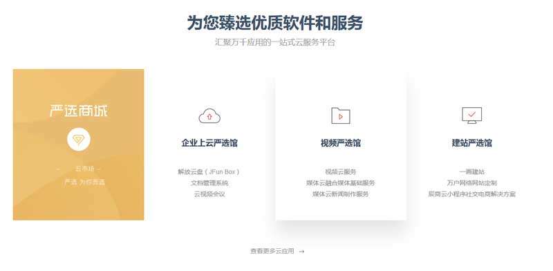 div css软件服务图文列表页面模块代码(图1)