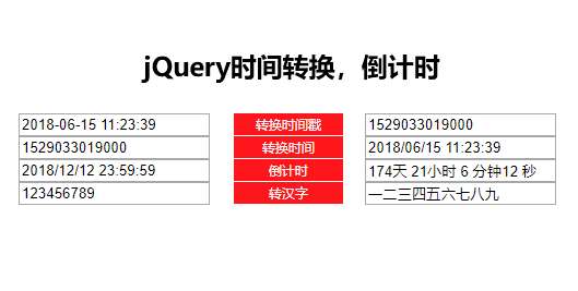 jQuery数字转换时间代码(图1)