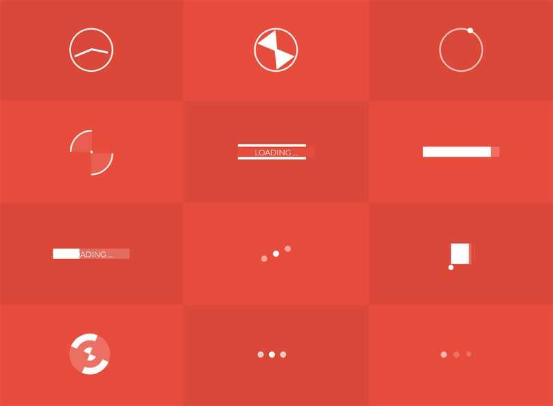 css3加载图标ui动画特效(图1)