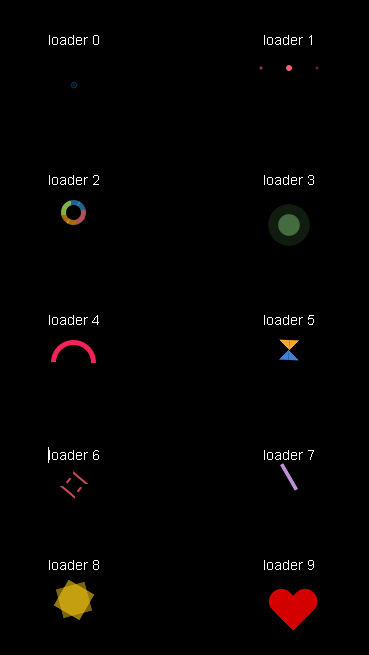 css3 loading页面加载图标动画特效(图1)