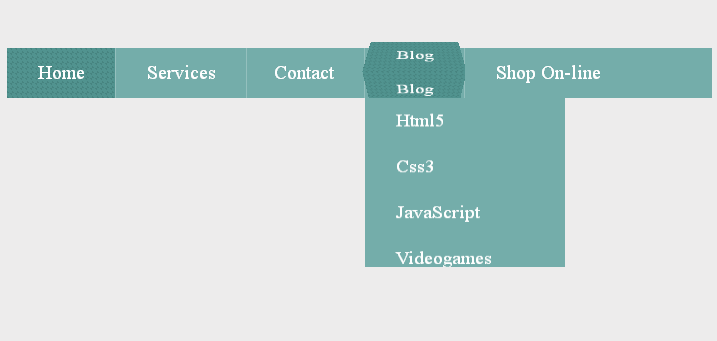 css3 3d翻转导航菜单鼠标悬停菜单3D翻转动画效果代码(图1)