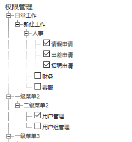 jQuery树形菜单插件多级菜单选中代码(图1)