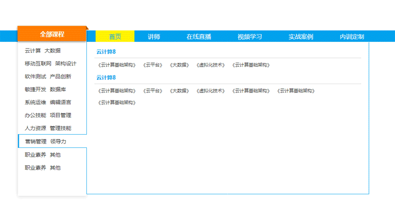 jQuery实用的网站左侧导航菜单代码(图1)