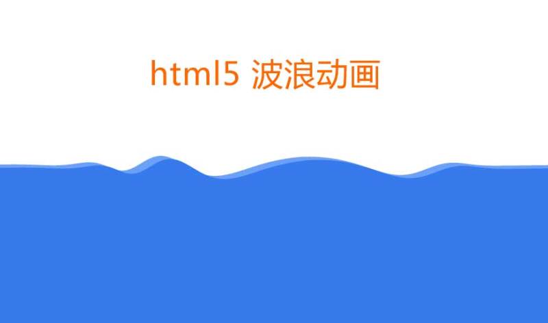 html5 canvas画布实现液体波浪动画效果(图1)