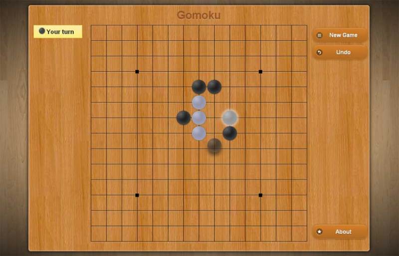 html5网页手机五子棋游戏源码下载(图1)