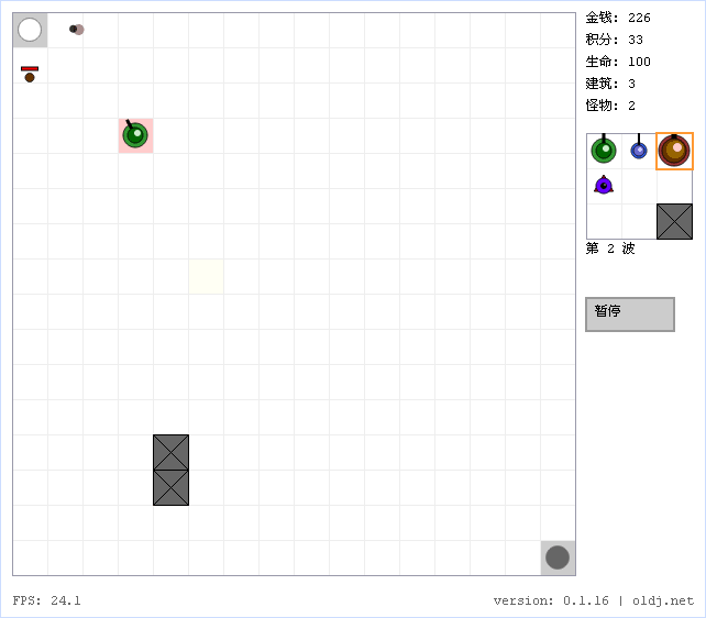 html5塔防游戏源码(图1)