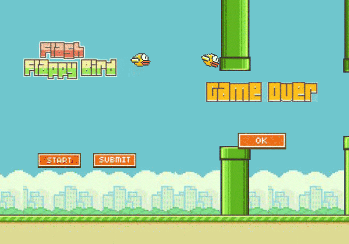 html5 FlappyBird手机游戏源码下载(图1)