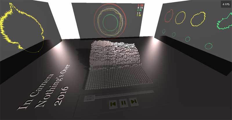 html5酷炫的3D音频音乐播放器分析仪(图1)