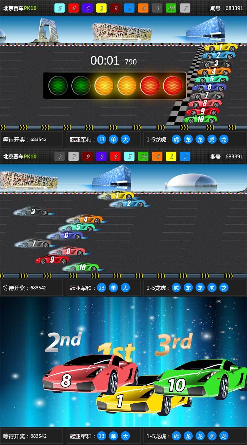 html5北京赛车比赛开奖游戏源码(图1)