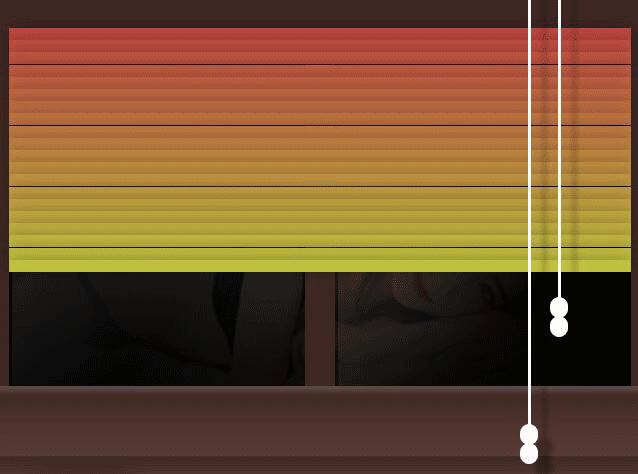 纯css3仿窗帘拉开关闭百叶窗动画特效(图1)
