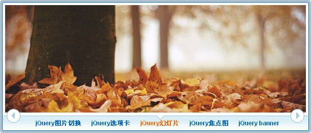 jQuery幻灯片Firefox附加组件中心的风格图片切换(图1)