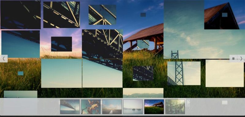 jquery camera全屏相册幻灯片插件带马赛克网格子图片切换效果(图1)